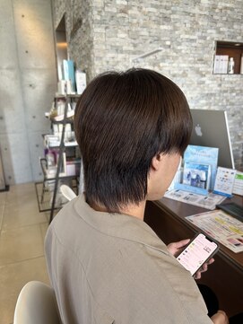 アチーブ ヘア デザイン(achieve hair design) ナチュラルカラーx ナチュラルウルフスタイル20代30代40代