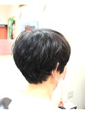 くせ毛ショート