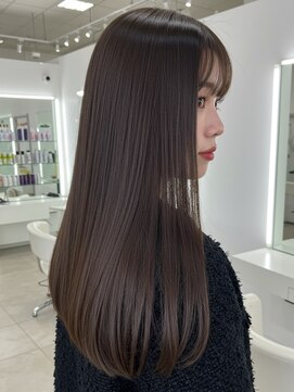 エル 新小岩(elu) 美髪/ワイドバング/レイヤーカット/くすみベージュ/新小岩駅