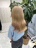 ブリーチありダブルカラー+炭酸泉Spa【￥12100】