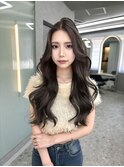 市野瀬裕奈/博多/韓国ヘア/センター分け/レイヤーカット/顔周り