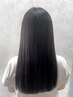平日限定の艶髪プラン【透け感・うる艶ワンフルカラー】+【艶補修Tr】