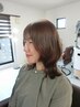 カット+ヘアカラー+プラチナ超音波トリートメント ￥15,000→￥10,000