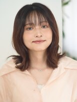 ルクスドレ 新宿(Luxe doree')&nbsp;★外ハネボブ/シースルーバング/菱形ボブ/ペールベージュ[新宿]