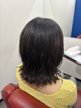 ベルポ(Bellpo) パーマヘアを扱いやすく☆ゆるふわ外はねボブ 浦和/個室