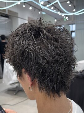 フィフス 渋谷(fifth) 渋谷スパイキーパーマツイストスパイラル大人ビジネスショート