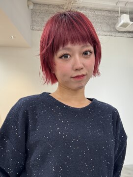 マルケ ドゥ マッシュ(MaruQuee de mashu) 大阪梅田/顔周り/イメチェン/ショート/ボブ/レイヤーカット/20代