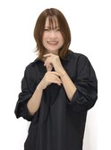 外ハネパーマ　大人カワイイ