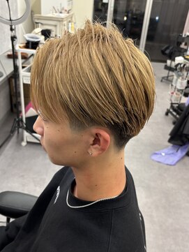 エクファフォーメン(EX-FA FOR MEN) MEN’S HAIR/ブルーブラック/フェザーパーマ/瀬田
