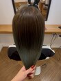 ヘアーメイク セルクル(hair make cercle)&nbsp;色味しっかりだすカラー、オススメです！（ブリーチ履歴あり）