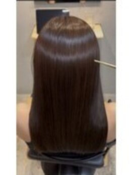 マイル(Mile)の写真/もう毎朝アイロンいらず！乾かすだけでキマる自然な美ストレートを叶えます★