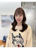 やわらかマロンベージュ