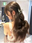 チョコレートグレージュ×レイヤーカット