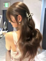 リアン バイ キートス(Lien by kiitos) チョコレートグレージュ×レイヤーカット