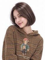 キャロル(CAROL)&nbsp;高松美容室｜艶チョコブラウン×韓国ボブ
