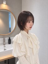 フォト 新宿三丁目(foto)&nbsp;髪質改善地毛風縮毛矯正くびれレイヤー切りっぱなしボブ
