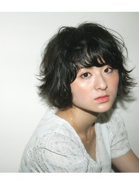 ヘアーアンドメイク シーク 吉祥寺(HAIR&MAKE SeeK) 『イノセント』くしゃっとショートボブ【seek吉祥寺】