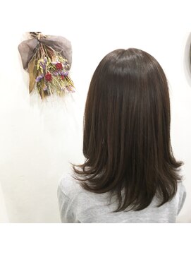 ダーディヘアナチュラル 大人ミディアム×ビンテージカラー☆