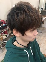 【お客様スタイル】グランジショートレイヤー