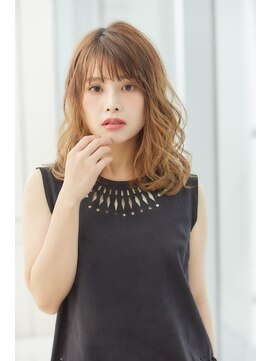 ミチオ ノザワ ヘアサロン ギンザ(Michio Nozawa HAIR SALON Ginza) カーリーウェーブ×シースルーバング