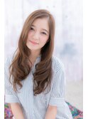 グラマラスカールで外国人風ラグジュアリーロング