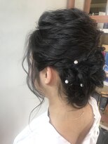 フィゼル 福島店(fizelle) ヘアセット　原明日香