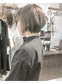【Marl】ミルクティーベージュのショートボブ♪