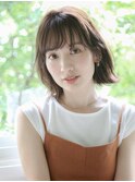切りっぱなしボブ