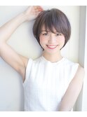 【to/na】宮崎えりな 20代30代40代50代小顔マッシュショート