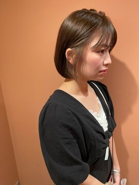 エミィ(emme) 【emme×高橋】インナーカラー×ボブ