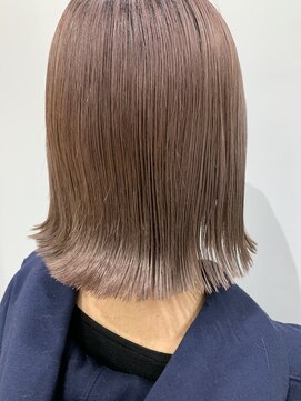 エイム ヘアメイク 横川店(eim HAIR MAKE) 切りっぱなしボブ