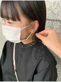 クビレヘア/メルティカラー/マッシュ/ビタミンカラー/着物