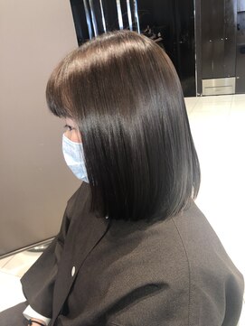 アース 南福島店(HAIR&MAKE EARTH) 艶ベージュ