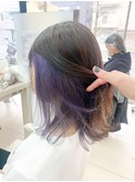 インナーカラー×ブルーバイオレット【橋本/東橋本】