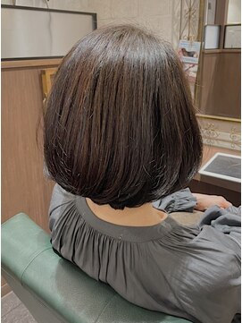 ルームヘア 経堂店(Room hair) ボブ/グレージュ/大人女性/レイヤー/ショート[経堂]