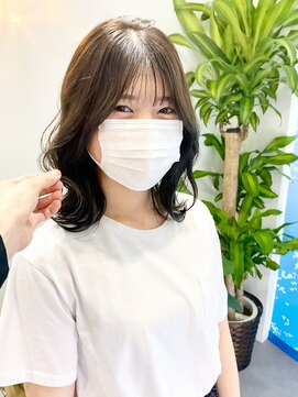 ギグスダブル 栄店(gigs double) オリーブブラウン～オリーブブラック/韓国レイヤー