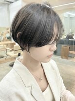 ソーコ 渋谷(SOCO)&nbsp;大人ショートボブ黒髪ショートカットマッシュショート前髪あり