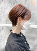 小顔補正☆立体耳掛けショート
