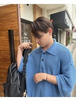 ツネ ヘアアンドヘッドスパ(TsuNE hair&head spa) 刈り上げセンターパート