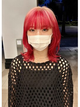 ディーン 名駅店(DEAN) カット ブリーチ デザインカラー ダブルカラー インナー 名古屋