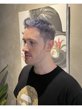 ブルックス メンズカット　ブルーシルバー