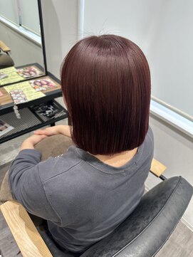 ココット 京橋店(cocotte) 艶髪ピンクオレンジカラー