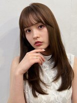 ファルベ(Farbe) イメチェン/ホワイトブロンド/外ハネボブ/美髪/ワイドバンク