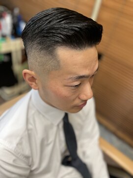 メンズヘア ササキ(sasaki) サイドパートスキンフェード