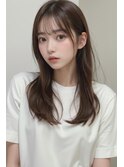 髪質改善 艶髪 愛され韓国風 前髪カット 小顔 梅田