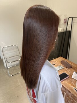 アン ビー(an B) 髪質改善カラー×ブラウンカラー