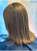 白髪ぼかし　12トーン　ミントベージュ
