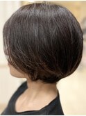 大人可愛いクビレショートスタイル/ボリュームUP/30代40代50代