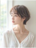 ☆ショートボブ、耳かけ、透明感、モテ☆