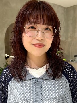 ハウ 心斎橋(how) ロング顔周りレイヤーカット小顔カット艶髪20代30代40代